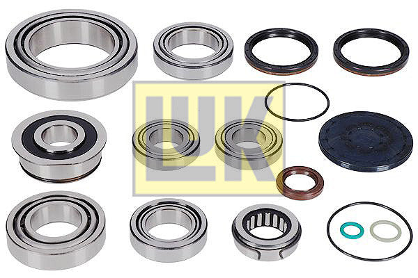 Lagersatz 6-Gang Schaltgetriebe VW & Seat | 02N | LUK